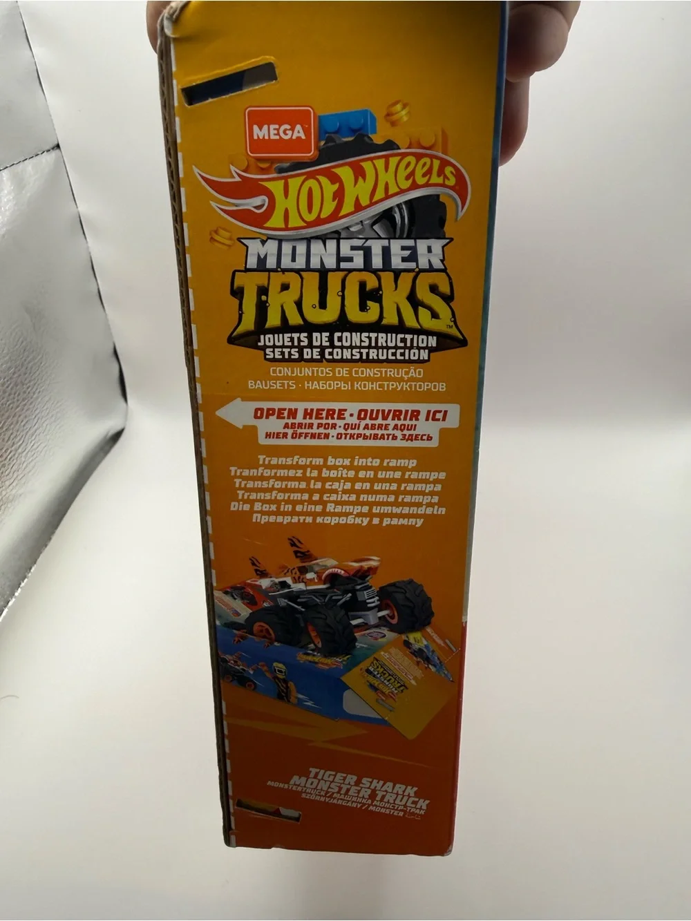 Mega Hot Wheels Monster Truck Building Toy Set